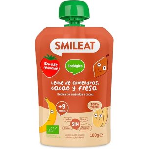 SMILEAT POUCH ECO  1 BOLSA 100 G SABOR LECHE DE ALMENDRAS...