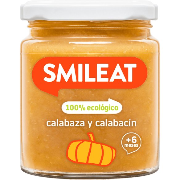 SMILEAT 1 TARRITO 230 G SABOR CALABAZA Y CALABACIN