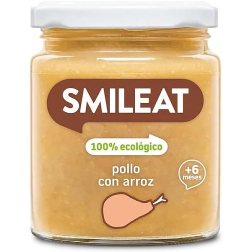 SMILEAT 1 TARRITO 230 G SABOR POLLO CON ARROZ