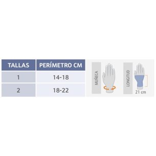 MUÑEQUERA FERULA PALMAR ORLIMAN M660 (COLOR CARNE) TALLA 2 2