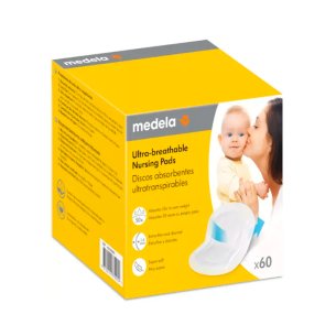DISCOS ABSORBENTES ULTRATRANSPIRABLES 60 UDS MEDELA