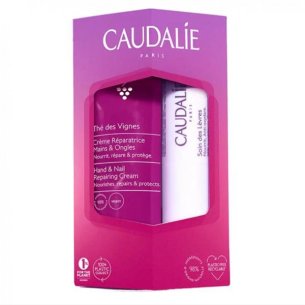 PACK THE DES VIGNES MANOS Y UÑAS  STICK LABIAL CAUDALIE