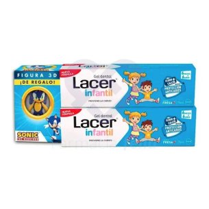 DUPLO LACER GEL DENTAL INFANTIL FRESA 2X75ML
