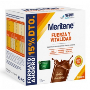 MERITENE CHOCOLATE PACK 30 SOBRES 30G