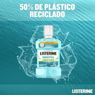 LISTERINE MENTOL SUAVE 750 ML PACK AHORRO