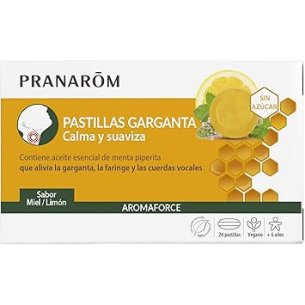 AROMAFORCE PASTILLAS GARGANTA  24 PASTILLAS SABOR MIEL...