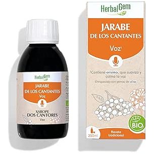 JARABE DE LOS CANTANTES  1 ENVASE 250 ML PRANAROM HERBALGEM