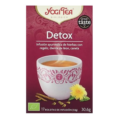DETOX 17 BOLSITAS 30,6G YOGI TEA