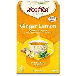 JENGIBRE Y LIMON 17 BOLSITAS 30,6G YOGI TEA