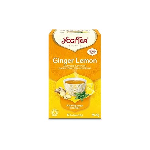 JENGIBRE Y LIMON 17 BOLSITAS 30,6G YOGI TEA