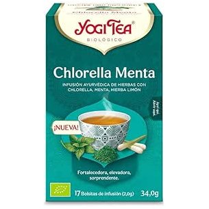 CHLORELLA MENTA 34 G YOGI TEA