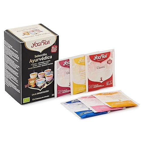 SELECCION AYURVEDICA 6X3 BOLSITAS YOGI TEA