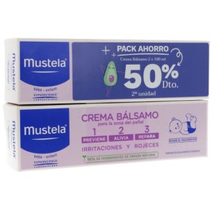 DUPLO CREMA BALSAMO 2X100ML MUSTELA