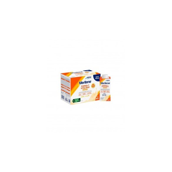MERITENE FUERZA Y VITALIDAD DRINK  6 BOTELLAS 180 ML SABOR VAINILLA
