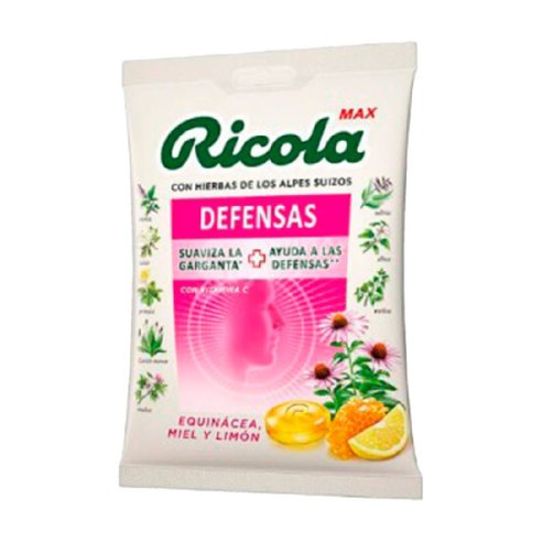 RICOLA MAX CARAMELOS EQUINACEA  MIEL Y LIMON 70G