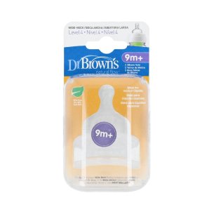 TETINA SILICONA BOCA ANCHA OPTIONS NIVEL 4 DR BROWN´S...