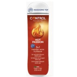 CONTROL HOT PASSION GEL DE MASAJE HIDRATANTE  1 ENVASE...