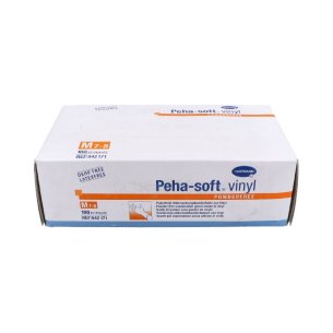 GUANTES DE VINILO PEHA-SOFT VINYL 100 UNIDADES TALLA MEDIANA