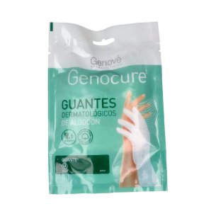 GUANTES DE ALGODON GENOCURE DERMATOLOGICO TALLA M