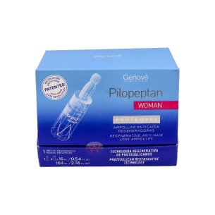 PILOPEPTAN WOMAN AMPOLLAS ANTICAIDA REGENERADORA 4 X 16 ML