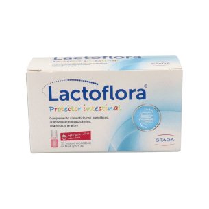 LACTOFLORA PROTECTOR INTESTINAL INFANTIL  10 VIALES SABOR...