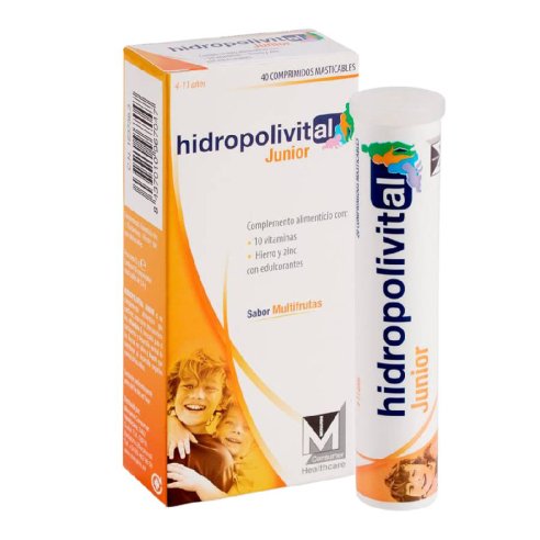 HIDROPOLIVITAL JUNIOR  40 COMPRIMIDOS MASTICABLES