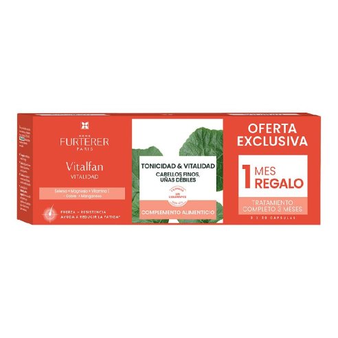 VITALFAN VITALIDAD CABELLO Y UÑAS RENE FURTERER...