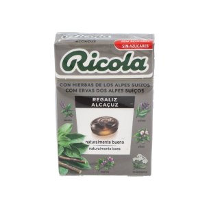 RICOLA CARAMELOS SIN AZUCAR  1 ENVASE 50 G SABOR REGALIZ