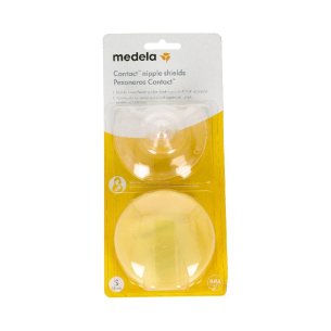 PEZONERA CONTACT SILICONA  TALLA S 16 MM 2 UNIDADES MEDELA