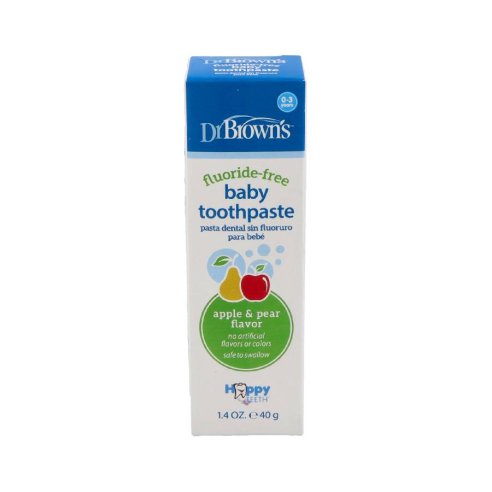PASTA DENTAL INFANTIL NATURAL BEBE DR BROWN 1...