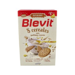 BLEVIT SUPERFIBRA 8 CEREALES GALLETAS MARIA 500 G