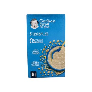 GERBER 8 CEREALES  1 ESTUCHE 475 G