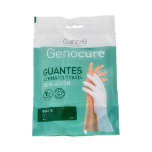 GUANTES DE ALGODON GENOCURE DERMATOLOGICO TALLA L