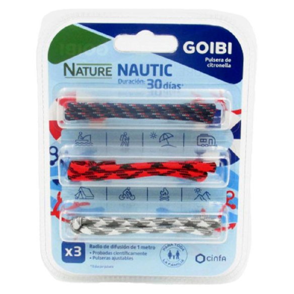 GOIBI PULSERA DE CITRONELLA NATURE NAUTIC