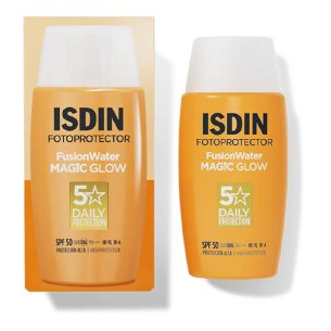 FOTOPROTECTOR ISDIN  FUSION WATER MAGIC GLOW SPF 50  1...
