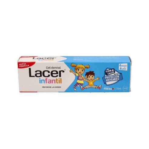 LACER INFANTIL GEL DENTAL  1 TUBO 75 ML SABOR...