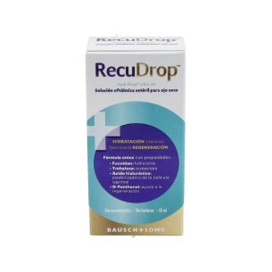 RECUDROP SOLUCION OFTALMICA PARA OJO SECO  1 BOTE 10 ML