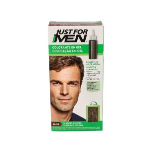 JUST FOR MEN CHAMPU COLORANTE 1 ENVASE 66 ML TONO CASTAÑO...