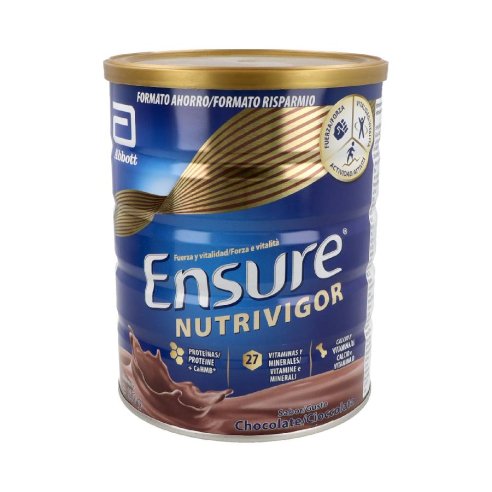 ENSURE NUTRIVIGOR  1 LATA 850 G SABOR CHOCOLATE