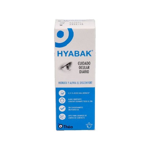 HYABAK 0,15 SOLUCION HIDRATANTE LENTES DE...