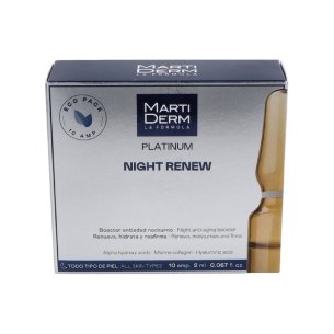 MARTIDERM NIGHT RENEW  10 AMPOLLAS