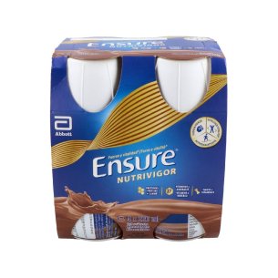 ENSURE NUTRIVIGOR  4 BOTELLA 220 ML SABOR CHOCOLATE