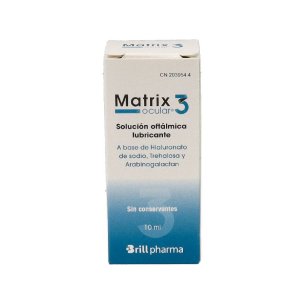 MATRIX OCULAR 3 SOLUCION OFTALMICA LUBRICANTE  1 ENVASE...