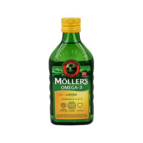 MOLLER´S ACEITE DE BACALAO  1 ENVASE 250 ML...