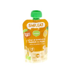 SMILEAT POUCH ECO  1 BOLSA 100 G SABOR LECHE ALMENDRA...