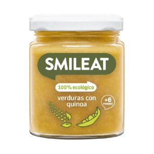 SMILEAT 1 TARRITO 230 G SABOR VERDURA CON QUINOA