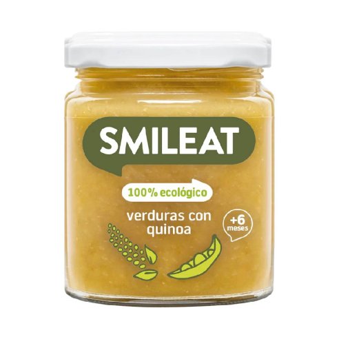 SMILEAT 1 TARRITO 230 G SABOR VERDURA CON QUINOA