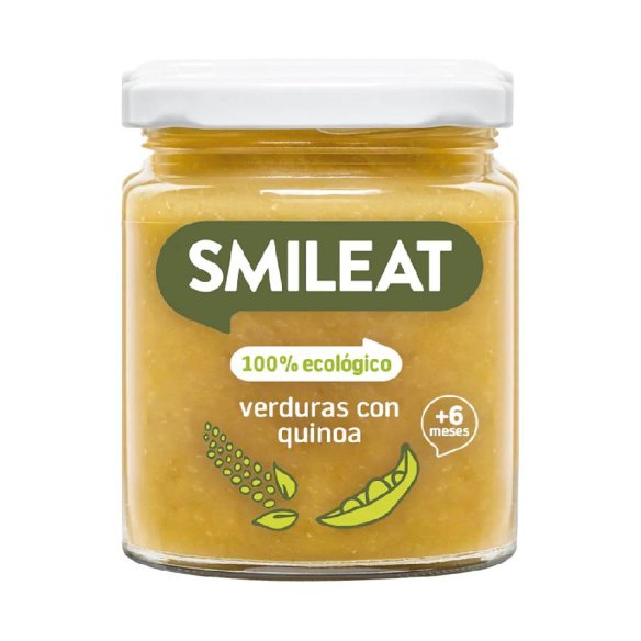 SMILEAT 1 TARRITO 230 G SABOR VERDURA CON QUINOA