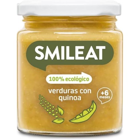 SMILEAT 1 TARRITO 230 G SABOR VERDURA CON QUINOA