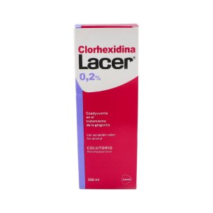 LACER COLUTORIO CLORHEXIDINA 0.2  1 ENVASE 500 ML